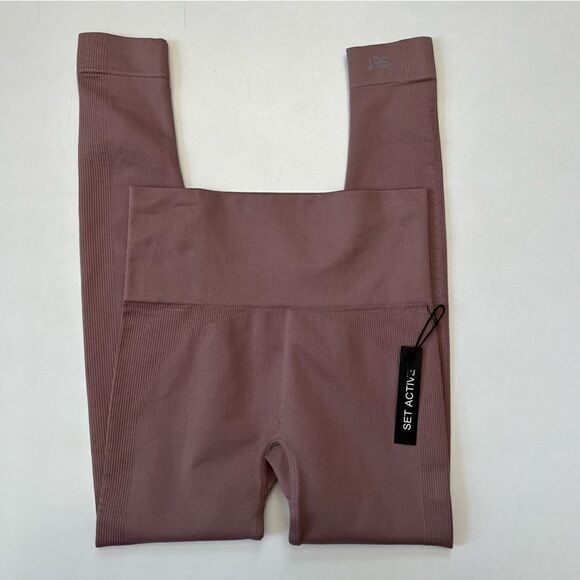 Set Active NWT Sculpt Flex Leggings in Bloom XS - Picture 6 of 7